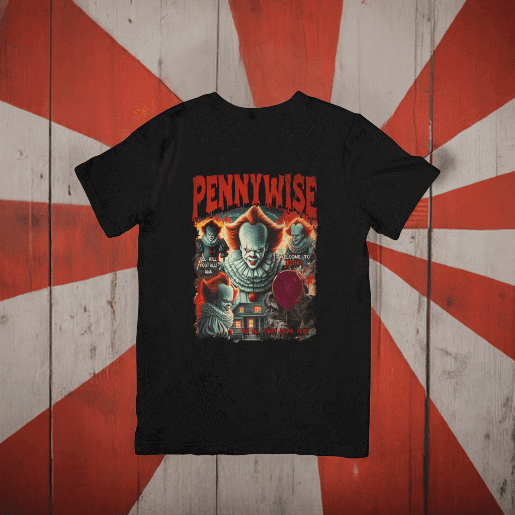 (IT) Pennywise Halloween T-shirt - Ink Wave Creations